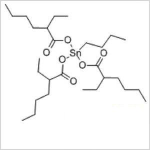 三異辛酸丁基錫cas 23850-94-4	單丁基三異辛酸錫	三(2-乙基-1-己酸)丁基錫	butyltin tris(2-ethylhexanoate)	丁基錫三(異辛酸)