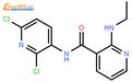 n-(2,6-dichloropyridin-3-yl)-2-(ethylamino)pyridine-3-carboxamide