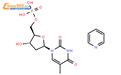 [(2r,3s,5r)-3-hydroxy-5-(5-methyl-2,4-dioxopyrimidin-1-yl)oxolan-2-yl]methyl dihydrogen phosphate,pyridine